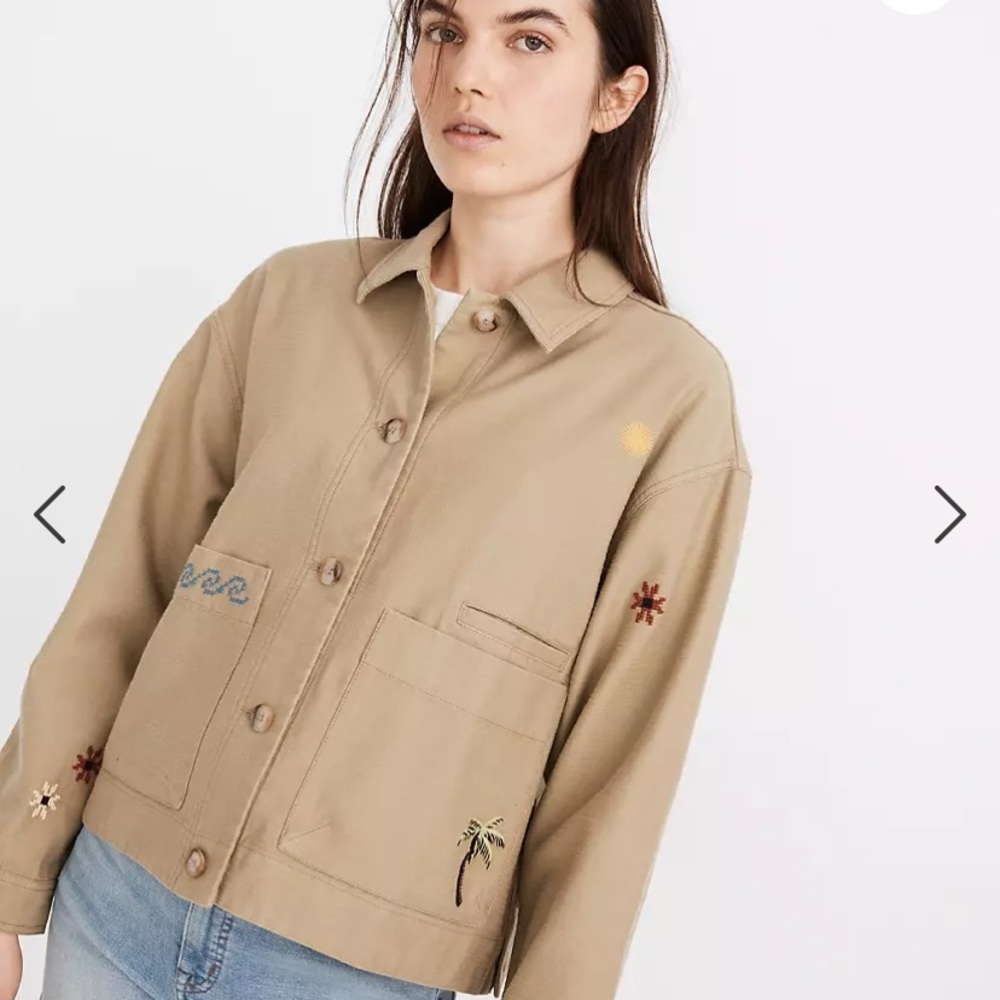 Madewell Embroidered Chore Jacket